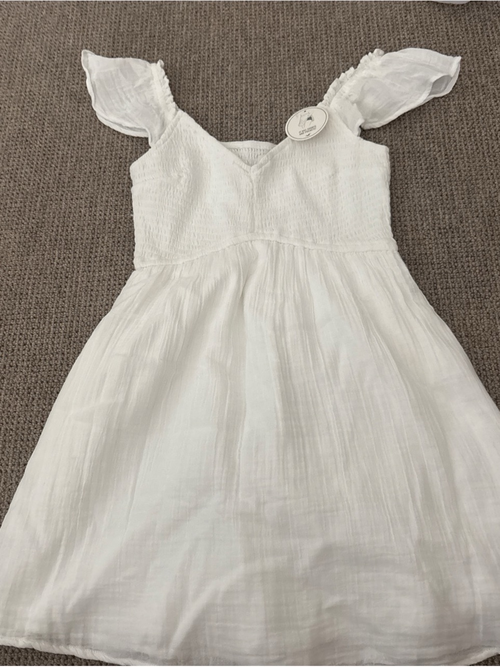 HOLLISTER Sundress with Ruffled Sleeves